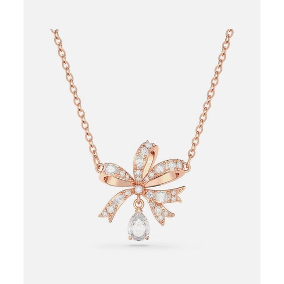 Swarovski Jewelry - Swarovski Women's Hyperbola White Crystal Necklace